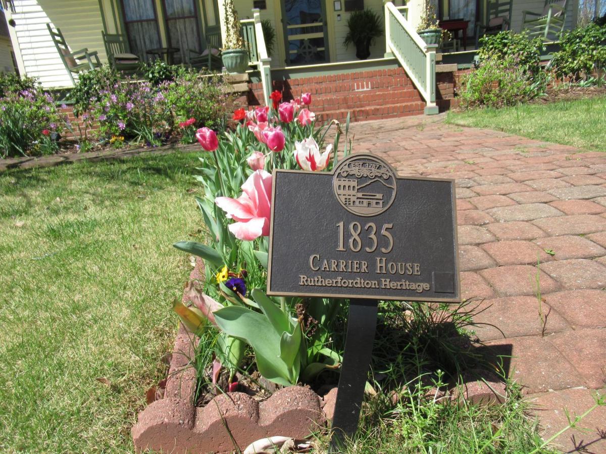 Carrier Houses Bed & Breakfast Rutherfordton Dış mekan fotoğraf
